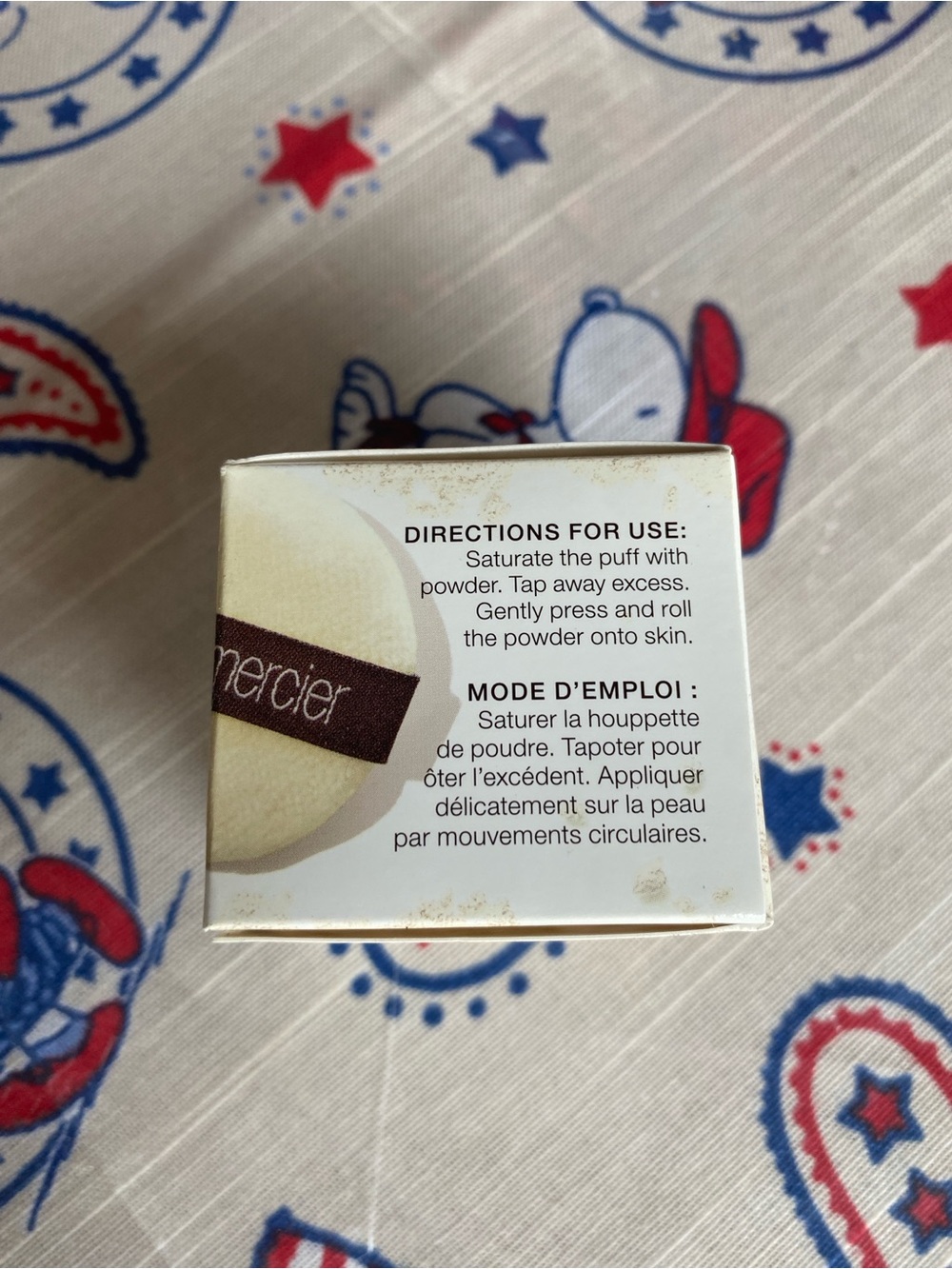 laura mercier White Powder Puff Box - Picture 2 of 6